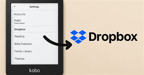 Kobo Dropbox support