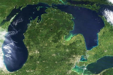 Lake Huron from space