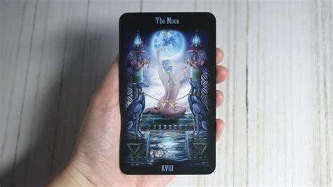 Legacy of the Divine Tarot - The Moon Card