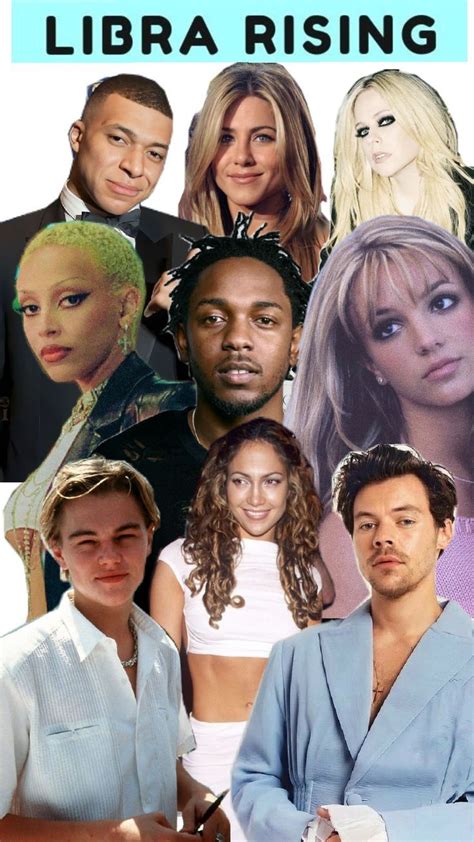 Libra Rising Celebrities