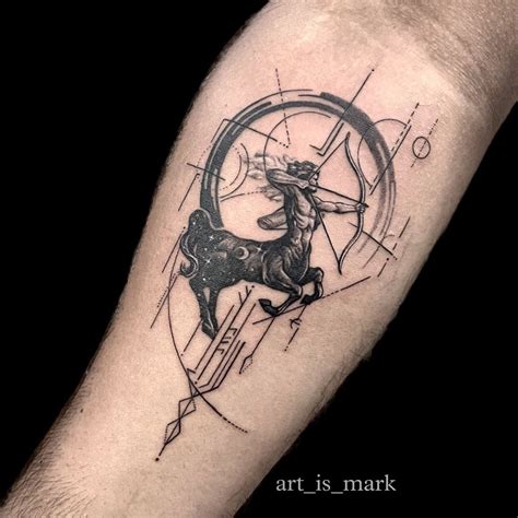 Lucky Sagittarius Tattoo