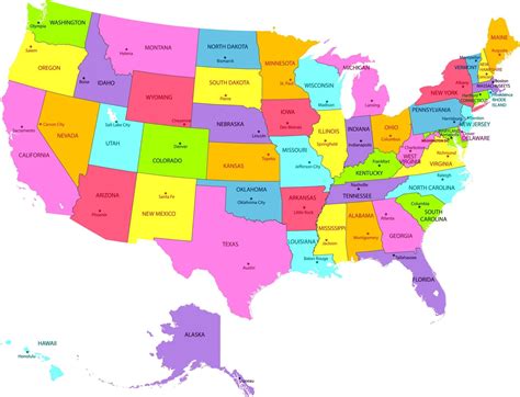 Map of the United States