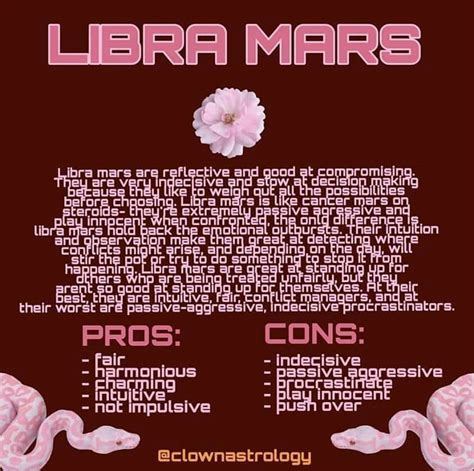 Mars in Libra traits