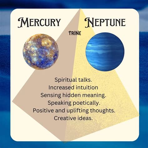 Mercury Trine Neptune Astrology