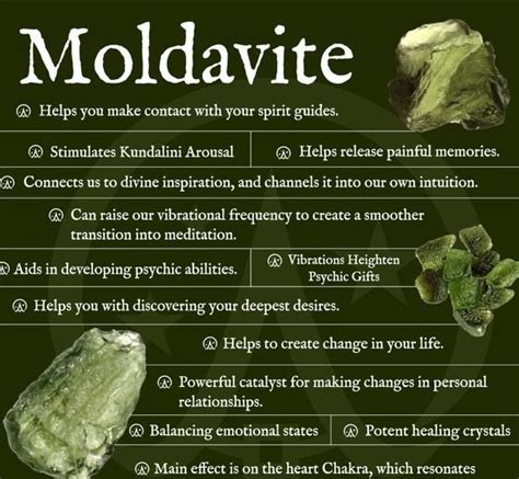 Moldavite Benefits