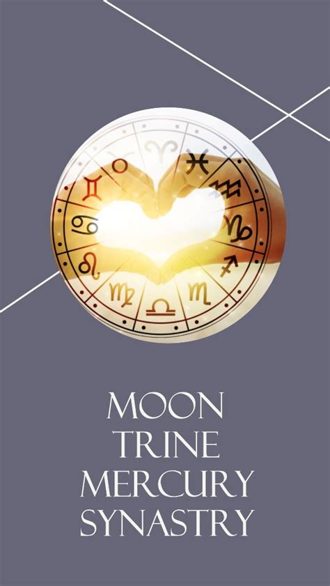 Moon Trine Mercury Synastry