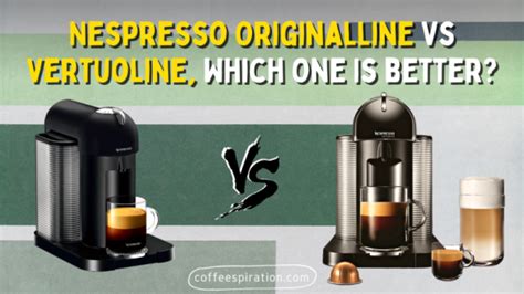Nespresso OriginalLine vs VertuoLine Capsules