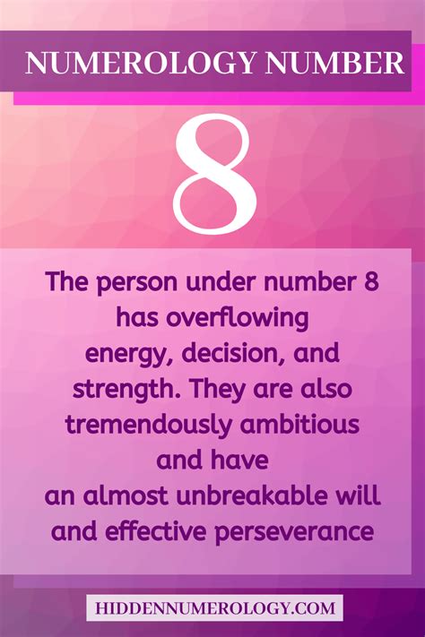 Number 8 Meaning