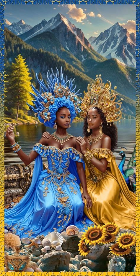 Oshun and Yemaya