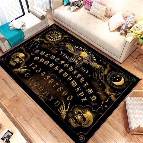 Ouija board rug