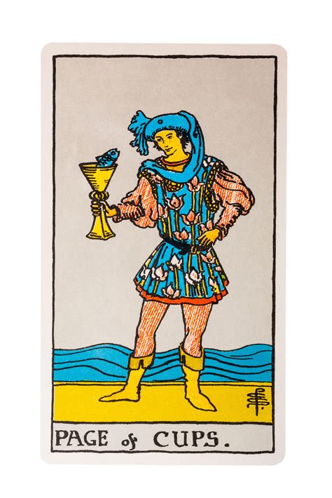 Page of Cups Tarot Card