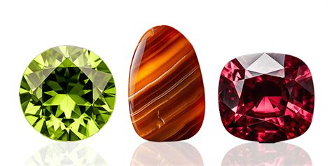 Peridot, Spinel and Sardonyx