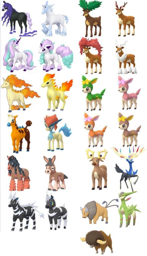 Pokemon Horses