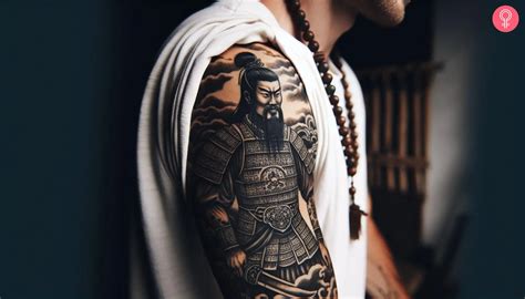 Protector Chinese Warrior Tattoo