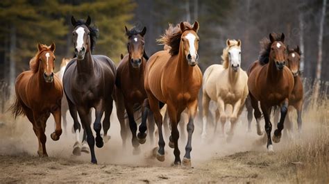 Running Horses
