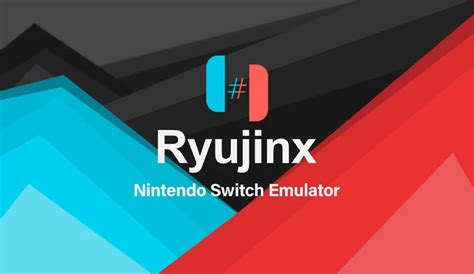Ryujinx Emulator Interface