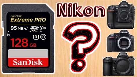 SD Cards for Nikon Cameras