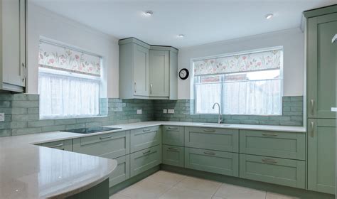 Sage Green Kitchen Tiles