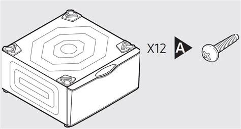 Samsung Pedestal Components