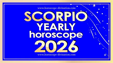 Scorpio 2026 Horoscope