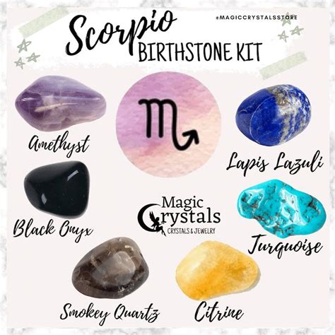 Scorpio Gemstones