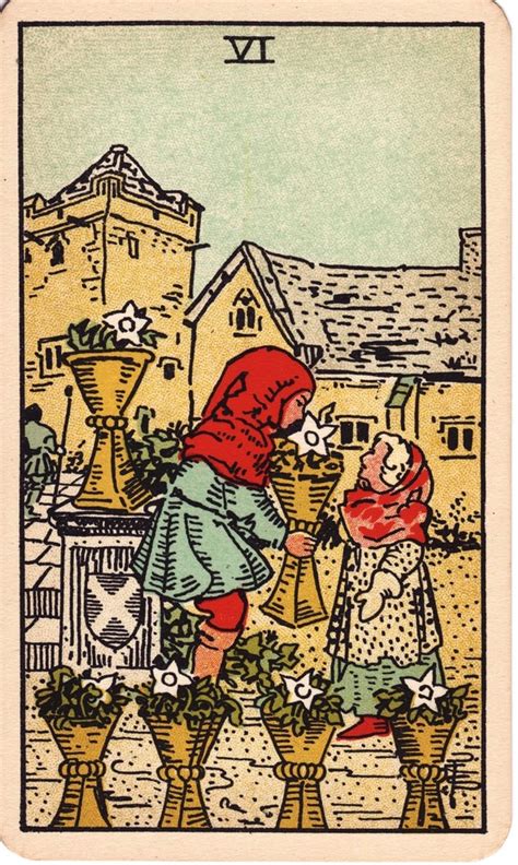 Six of Cups Tarot Card