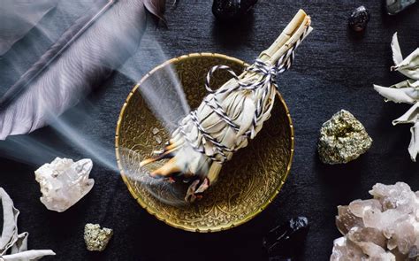 Smudging with White Sage