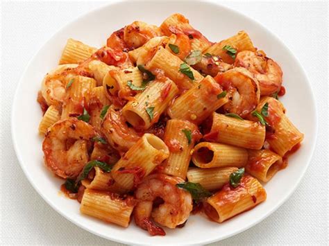 Spicy Shrimp Rigatoni