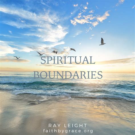 Spiritual Boundaries