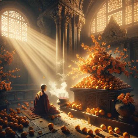 Spiritual Ritual with Oranges
