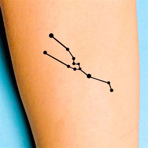 Taurus Constellation Tattoo