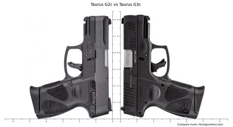 Taurus G3c vs G2c
