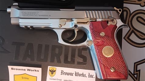 Taurus PT92 with Wood Grips