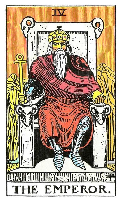 The Emperor Tarot Card