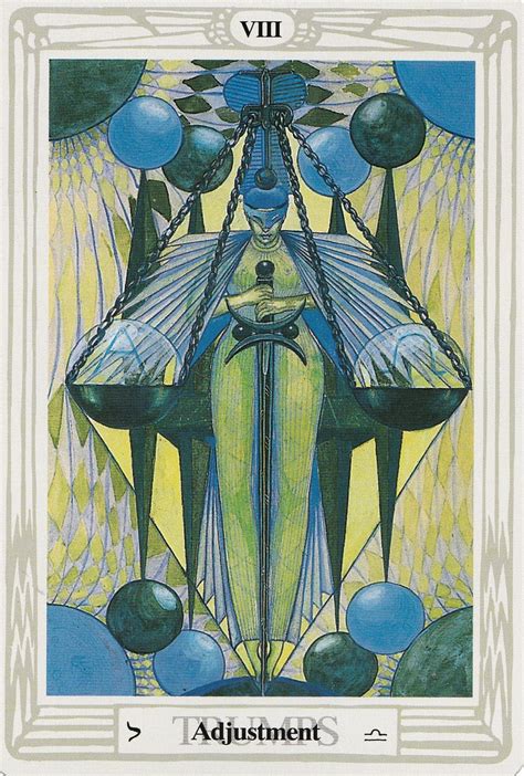 Thoth Tarot Card - Adjustment