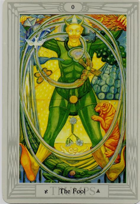 Thoth Tarot Card - The Fool
