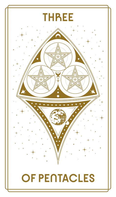Three of Pentacles Variations