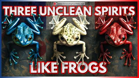 Three unclean spirits like frogs