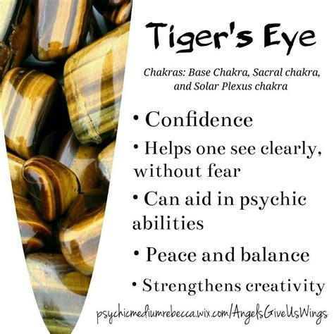 Tiger Eye Benefits