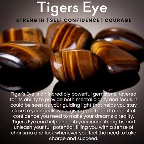 Tiger Eye Properties
