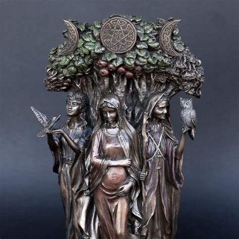 Triple Goddess Statue