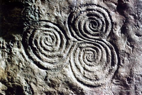 Triskele at Newgrange