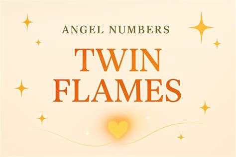 Twin Flames and Angel Numbers