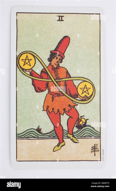Two of Pentacles Tarot Card