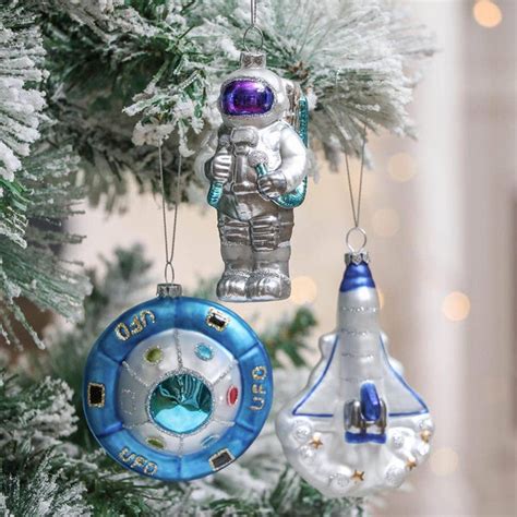 UFO Christmas Ornament
