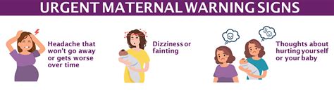 Urgent Maternal Warning Signs