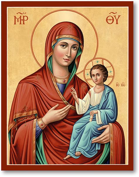 Virgin Mary icon