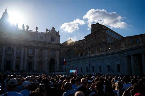 White Smoke from Sistine Chapel