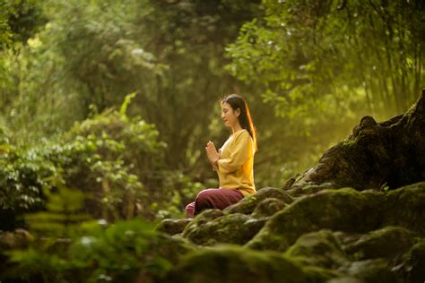 Woman Meditating