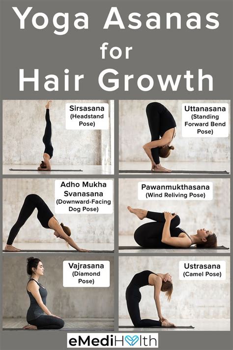 Yoga poses for hair growth